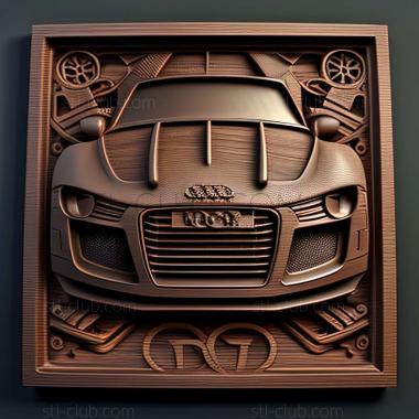 3D модель Audi R8 (STL)